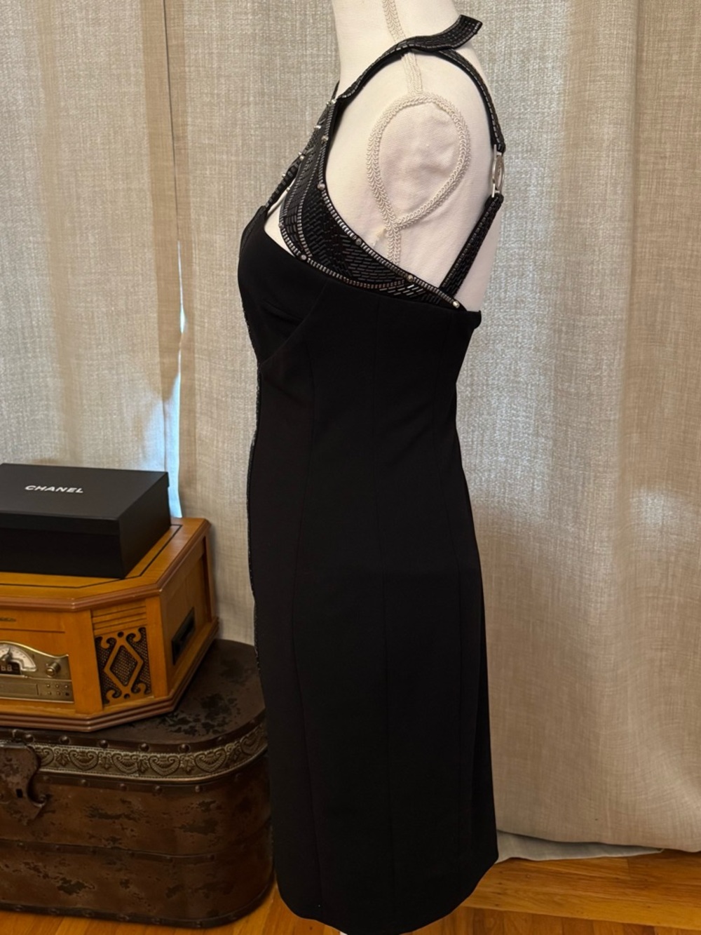Versace Collection Halter Medusa Dress in Excellent Condition - Picture 4 of 11